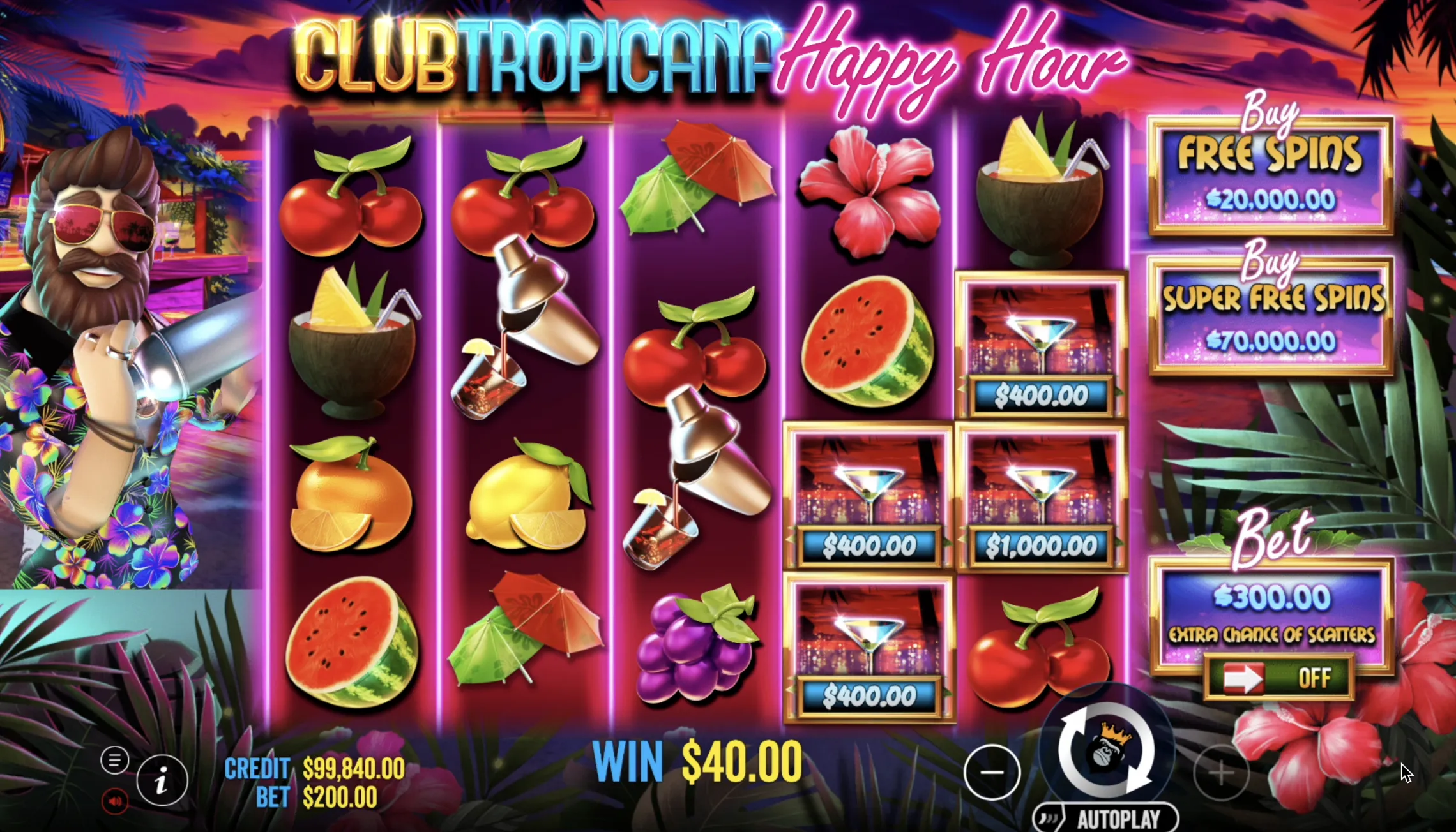Club Tropicana - Happy Hour demo